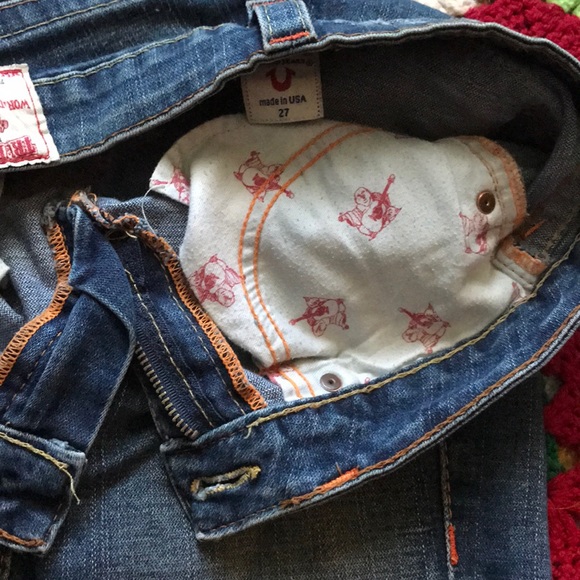 TRUE RELIGION VINTAGE BOOTCUT JEANS - Picture 9 of 11